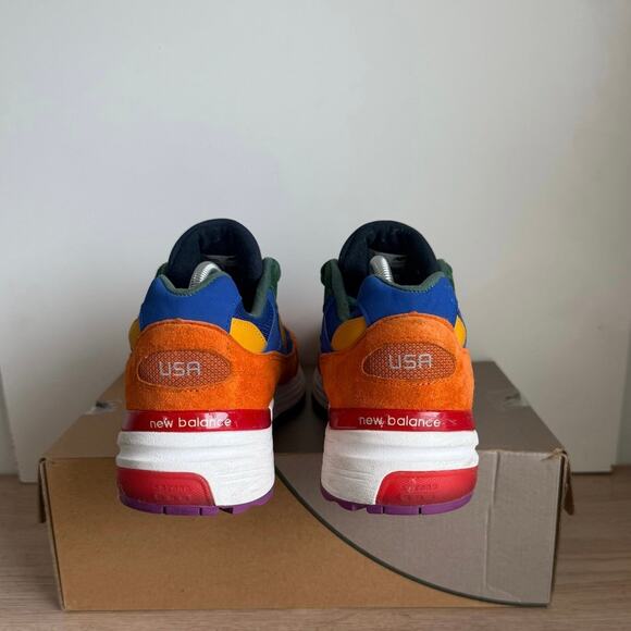 New Balance 992 Made In USA Multi Color Men Sneakers - Size 10 main image 8